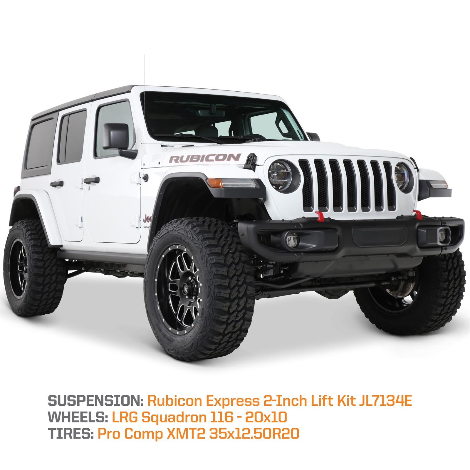 2021 JEEP WRANGLER Rubicon Express JL7134E Rubicon Express Economy Suspension Lift Kits Summit