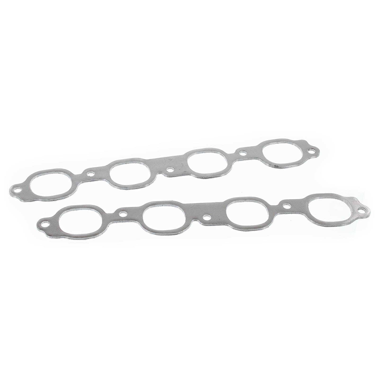 Remflex 6004 Square End Port Exhaust Header Gasket - Universal High Temp Graphite