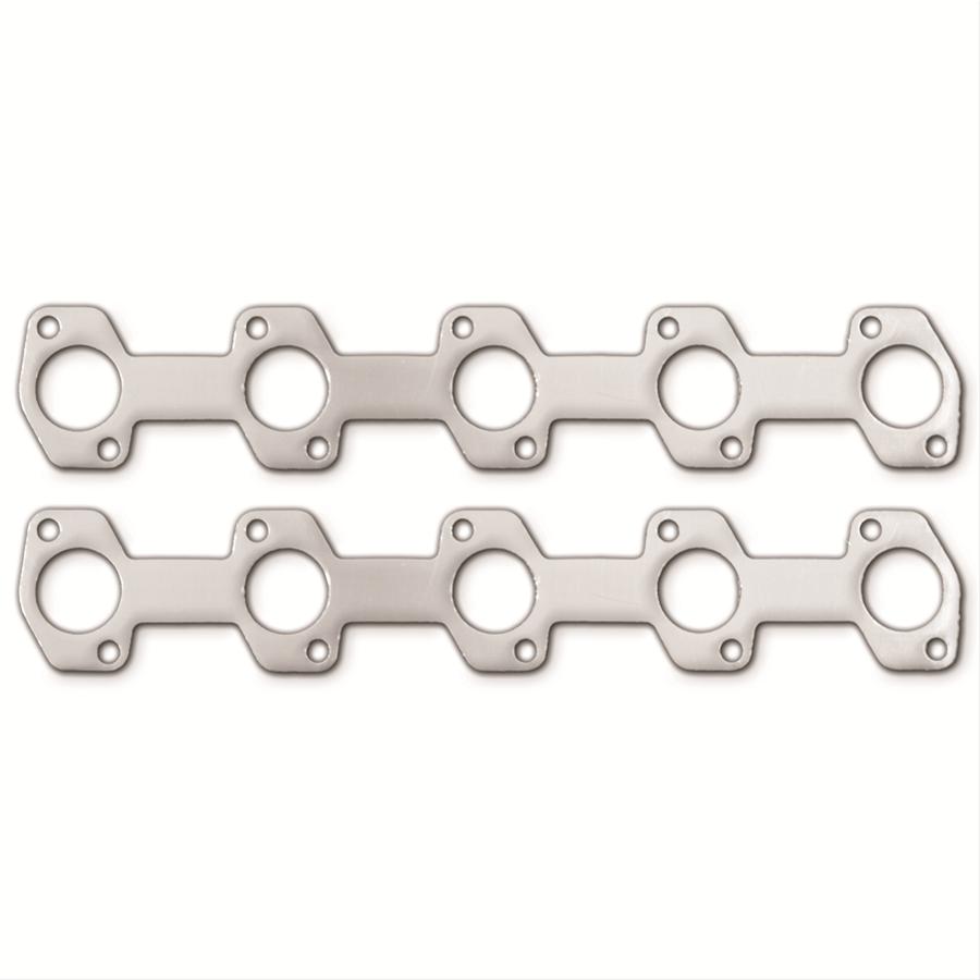 Remflex Exhaust Header Gasket Sets 3023 Gaskets, Header, Graphite, Round Port, Ford, 6.8L, V10, Pair