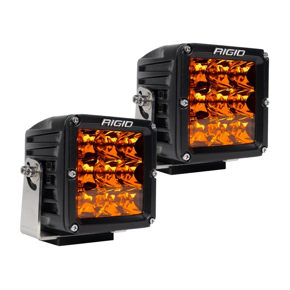 Rigid Industries Light Bars, Pods and Fog Lights 322214 D-XL Amber PRO Spot - Pair