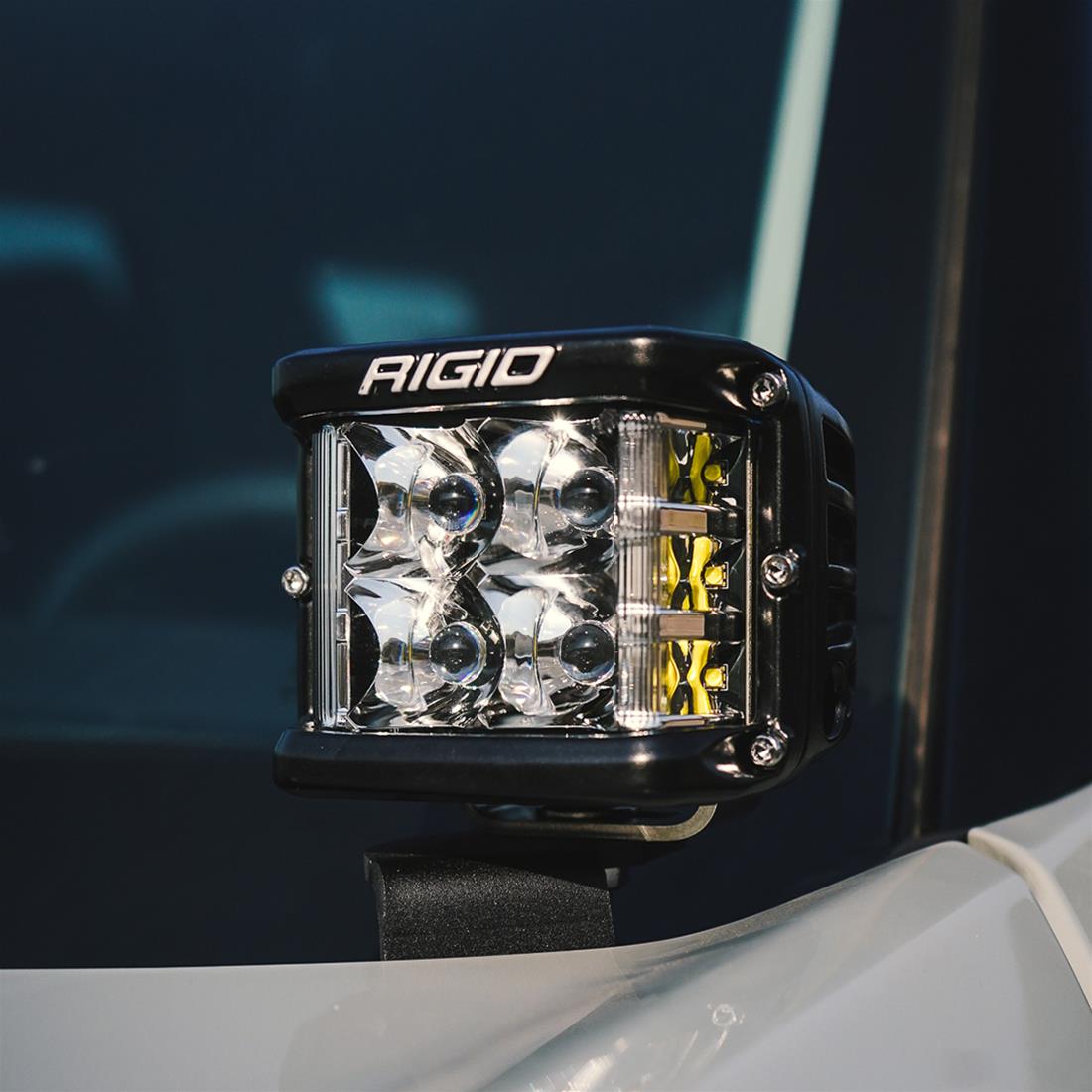 Rigid Industries 2021+ Ford Bronco Sport A-Pillar D-SS Series Side Shooter Light Mount Kit thumbnail 4