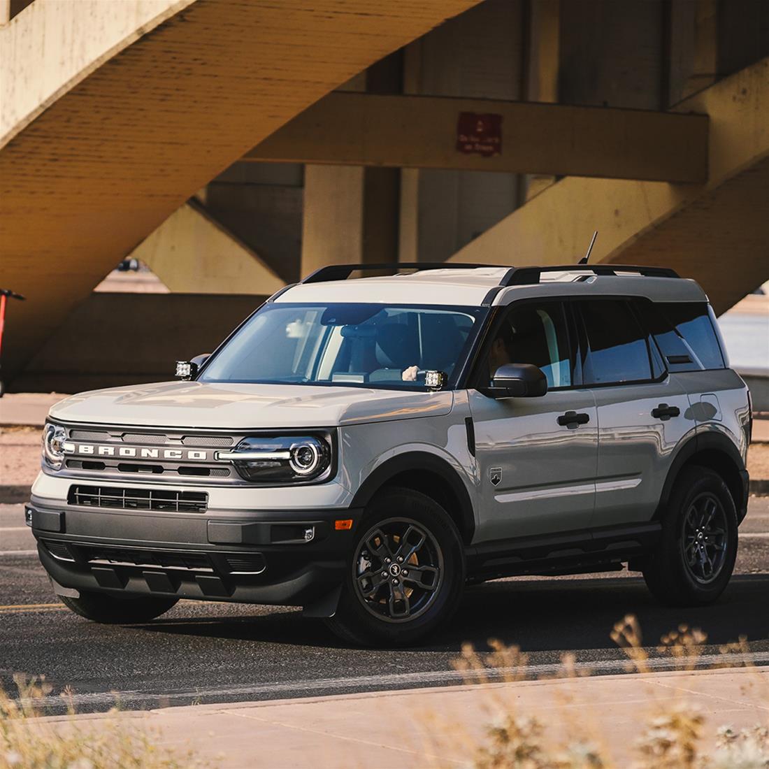 Rigid Industries 2021+ Ford Bronco Sport A-Pillar D-SS Series Side Shooter Light Mount Kit thumbnail 3