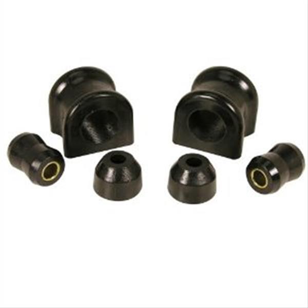 Rugged Ridge Front Swaybar Bushing Kit Black 30.5mm 97-06 Jeep Wrangler