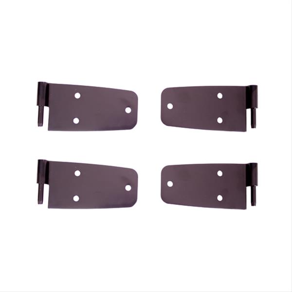 Rugged Ridge 76-86 Jeep CJ Black Door Hinge Kit