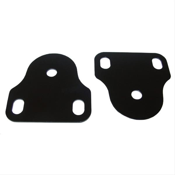 Rugged Ridge 76-95 Jeep CJ / Jeep Wrangler YJ Black Windshield Bracket Set