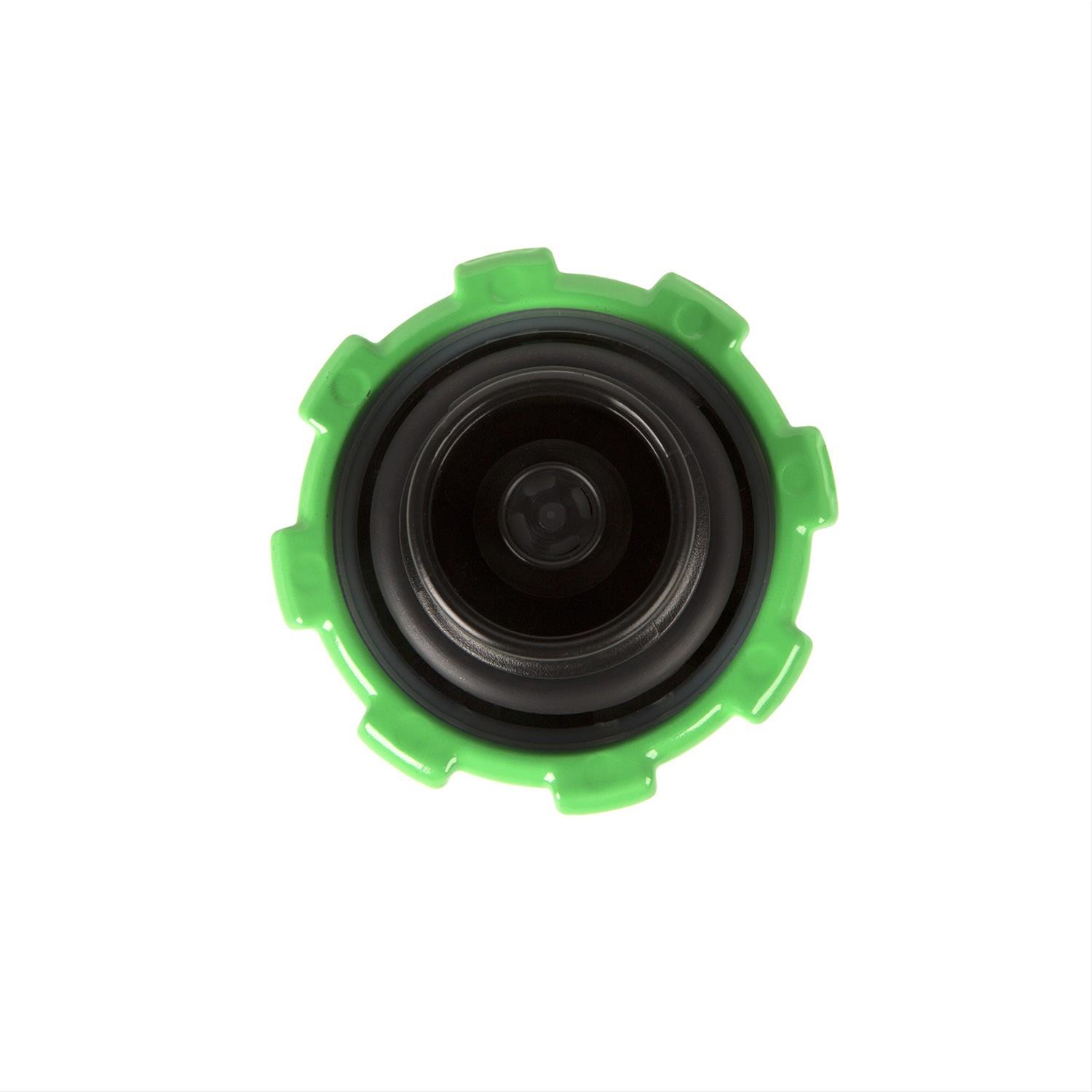Rugged Ridge 07-20 Jeep Wrangler JK/JL / 2020 Gladiator JT Elite Aluminum Fuel Cap Green thumbnail 2
