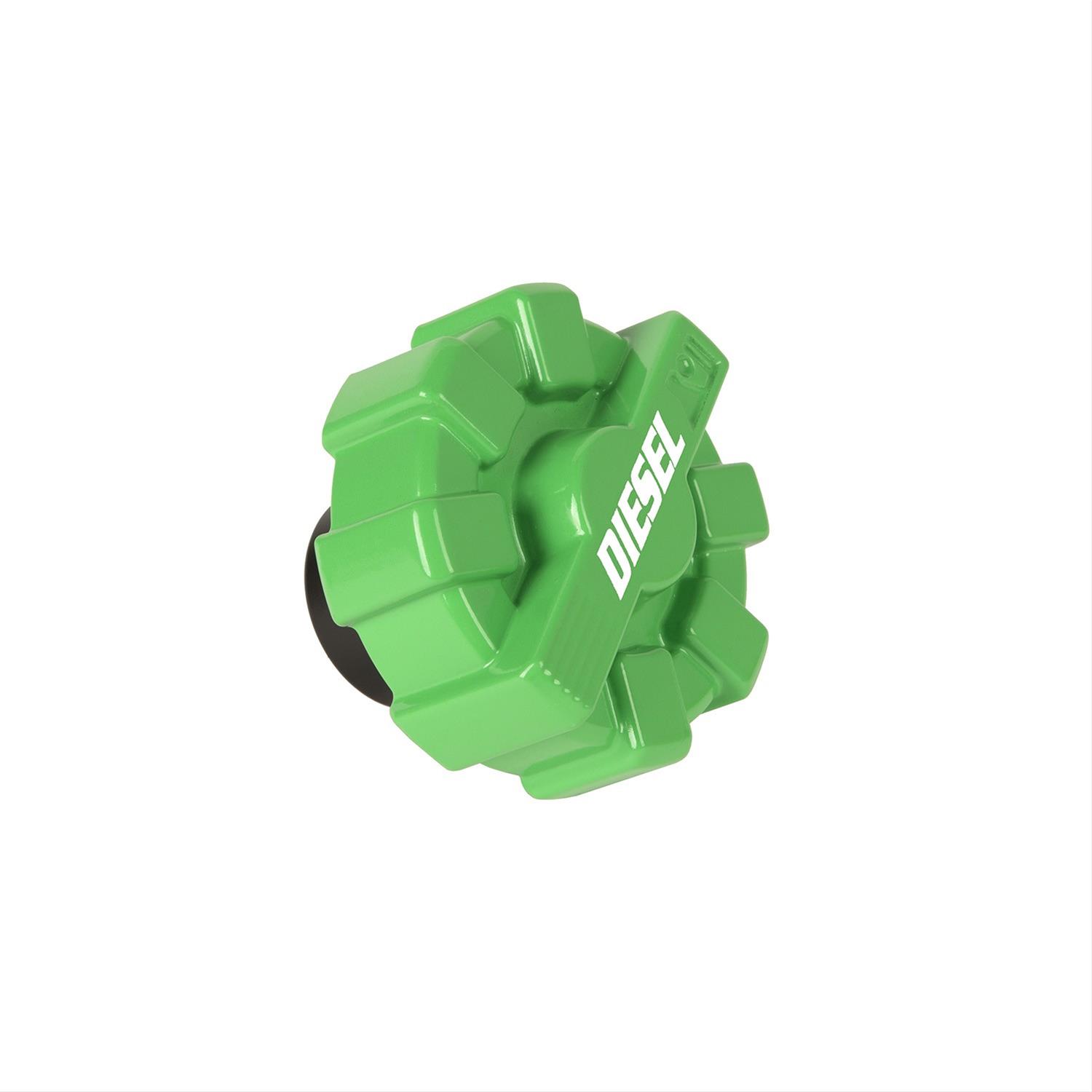 Rugged Ridge 07-20 Jeep Wrangler JK/JL / 2020 Gladiator JT Elite Aluminum Fuel Cap Green thumbnail 3