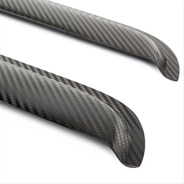 Rugged Ridge Window Rain Deflectors 11349.1 Side Visors, 3M Tape, Acrylic, Carbon Fiber, 4-Door, Jeep, JK, Set of 4 thumbnail 2