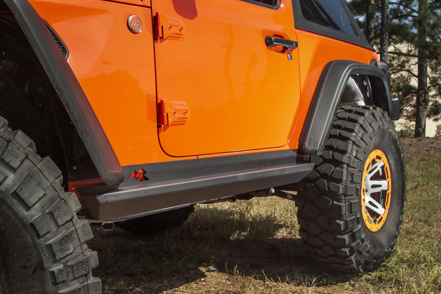 Rugged Ridge 07-18 Jeep Wrangler JK (2Dr) XHD Rock Sliders thumbnail 4