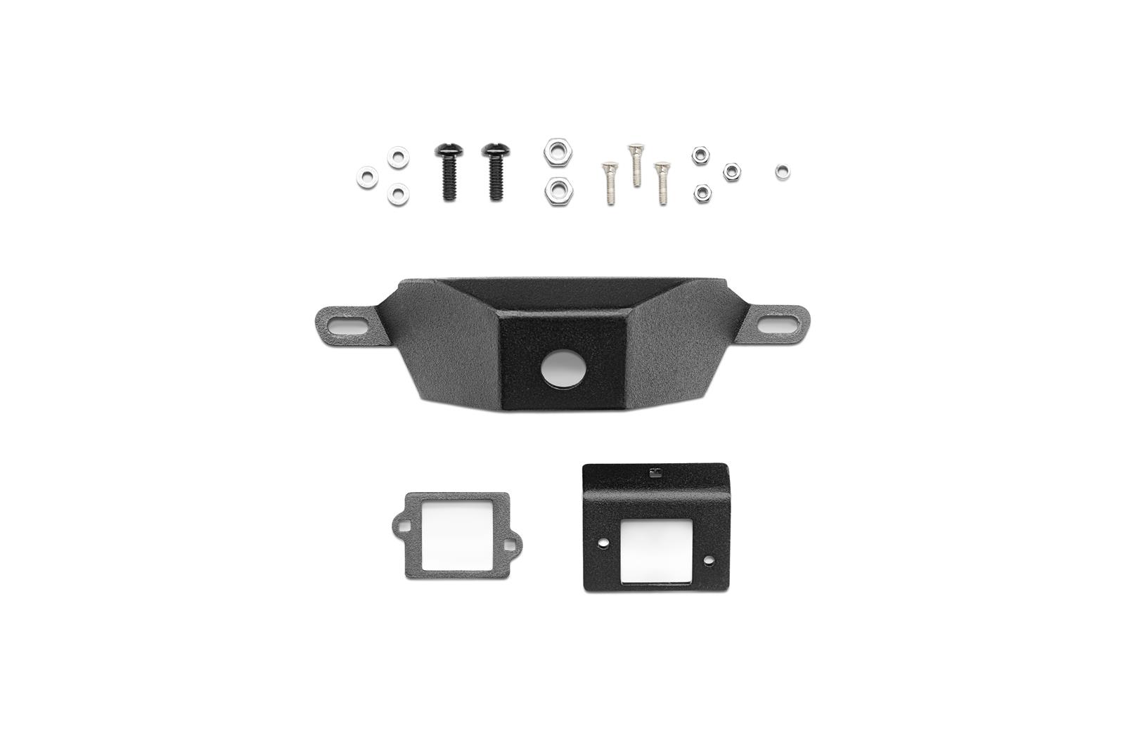 Rugged Ridge 20-24 Jeep Gladiator Wingmate Tire Mount & Camera Relocation Kit - Tex. Blk thumbnail 2