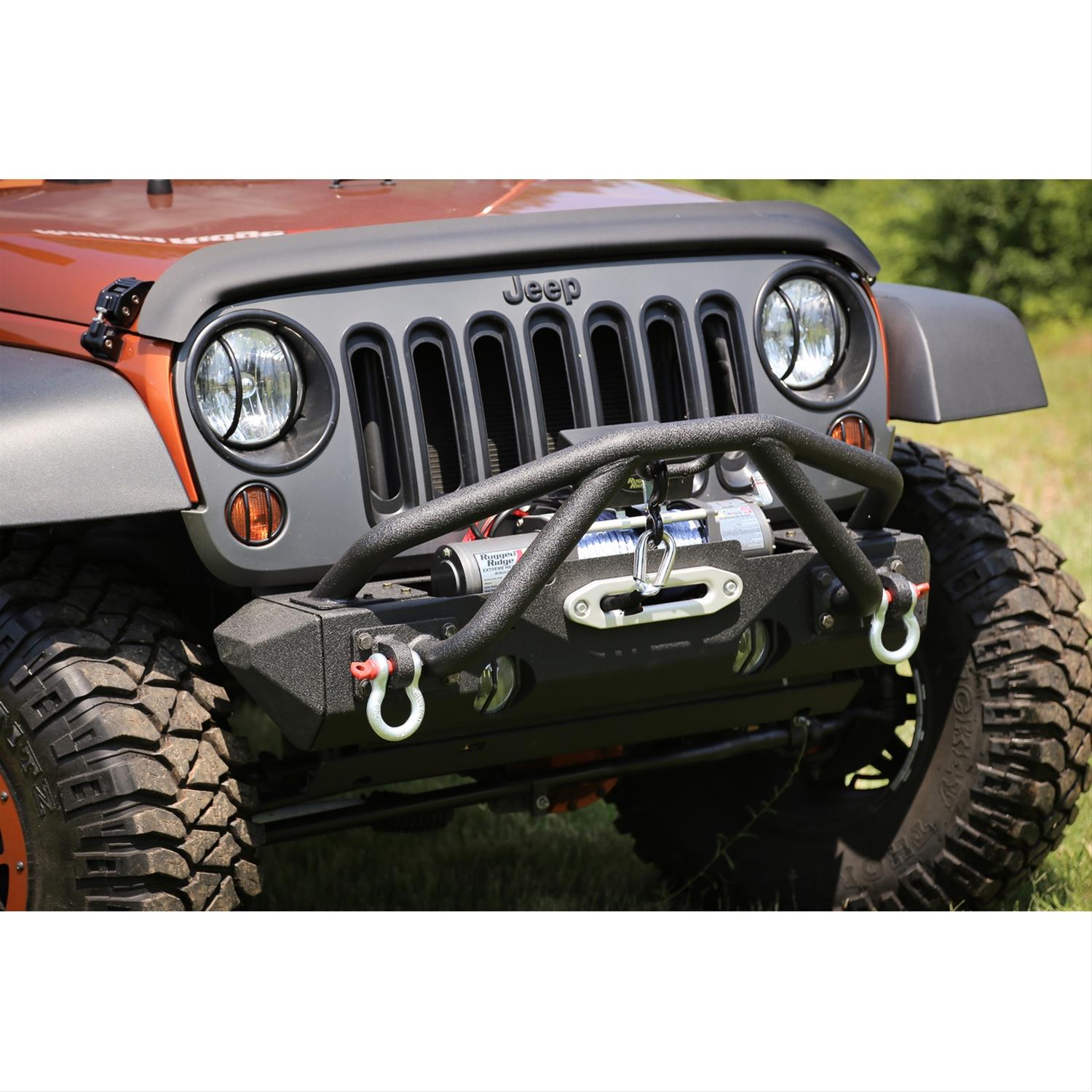 Rugged Ridge 11540.25 Rugged Ridge XHD Grille Guard Hoops | Summit Racing