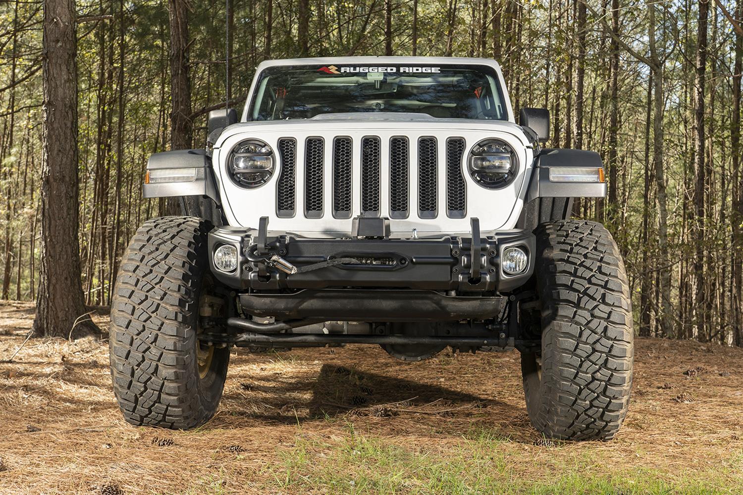 Rugged Ridge 11549.04 Rugged Ridge Arcus Front Bumpers Summit Racing