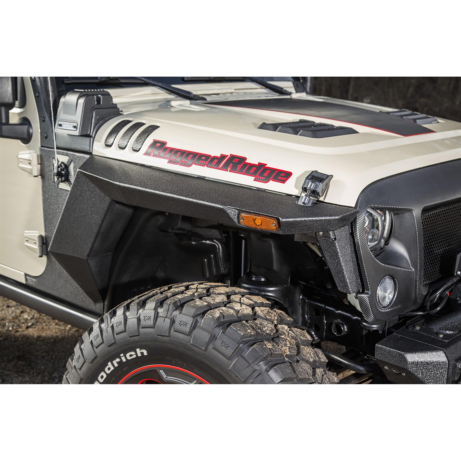 Rugged Ridge XHD Armor Fenders and Liner Kit 07-18 Jeep Wrangler JK 2-Door thumbnail 2