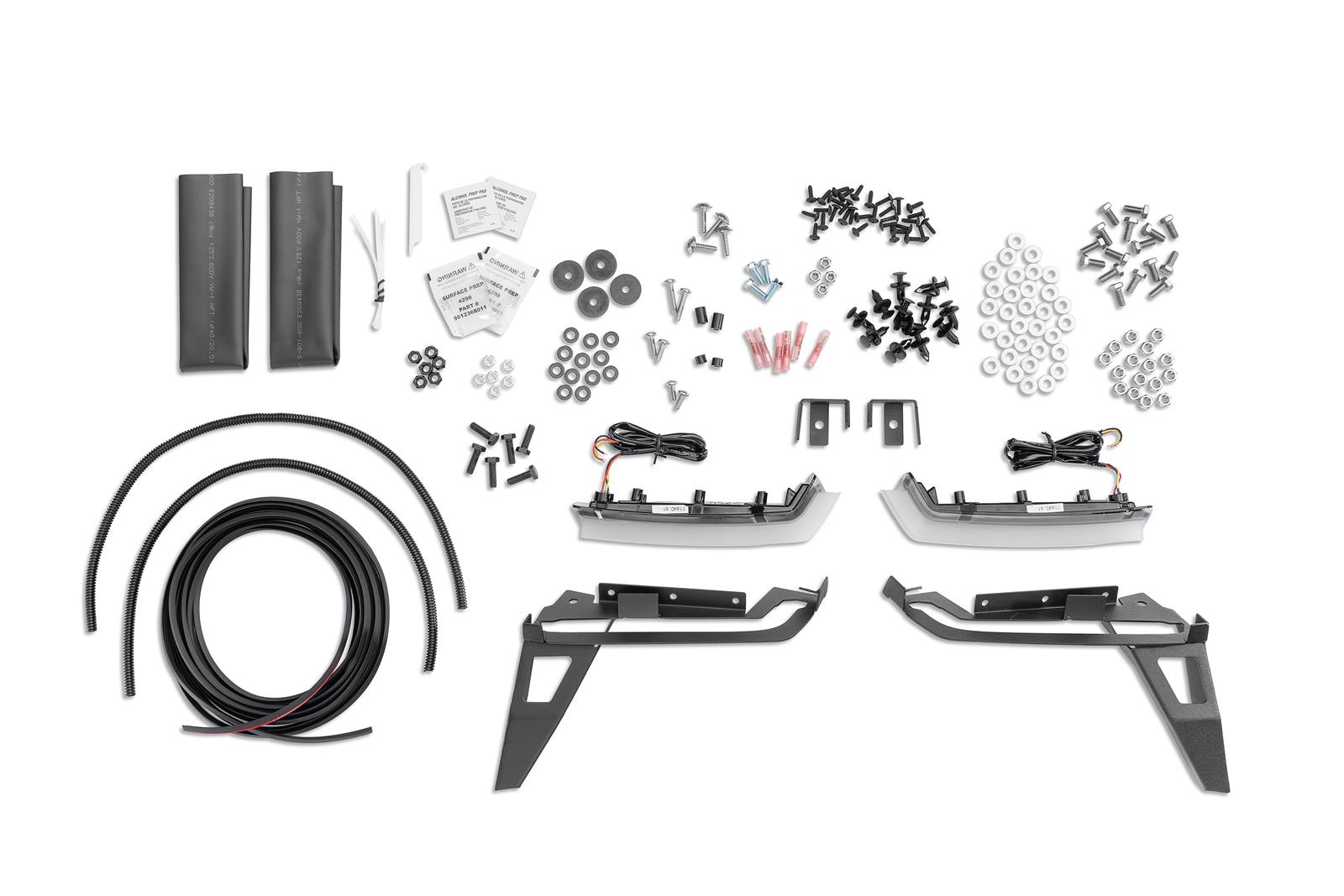 Rugged Ridge 07-18 Jeep Wrangler JK 2-Door+4-Door Unlimited Max Terrain Fender Flare Front+Rear Set thumbnail 4