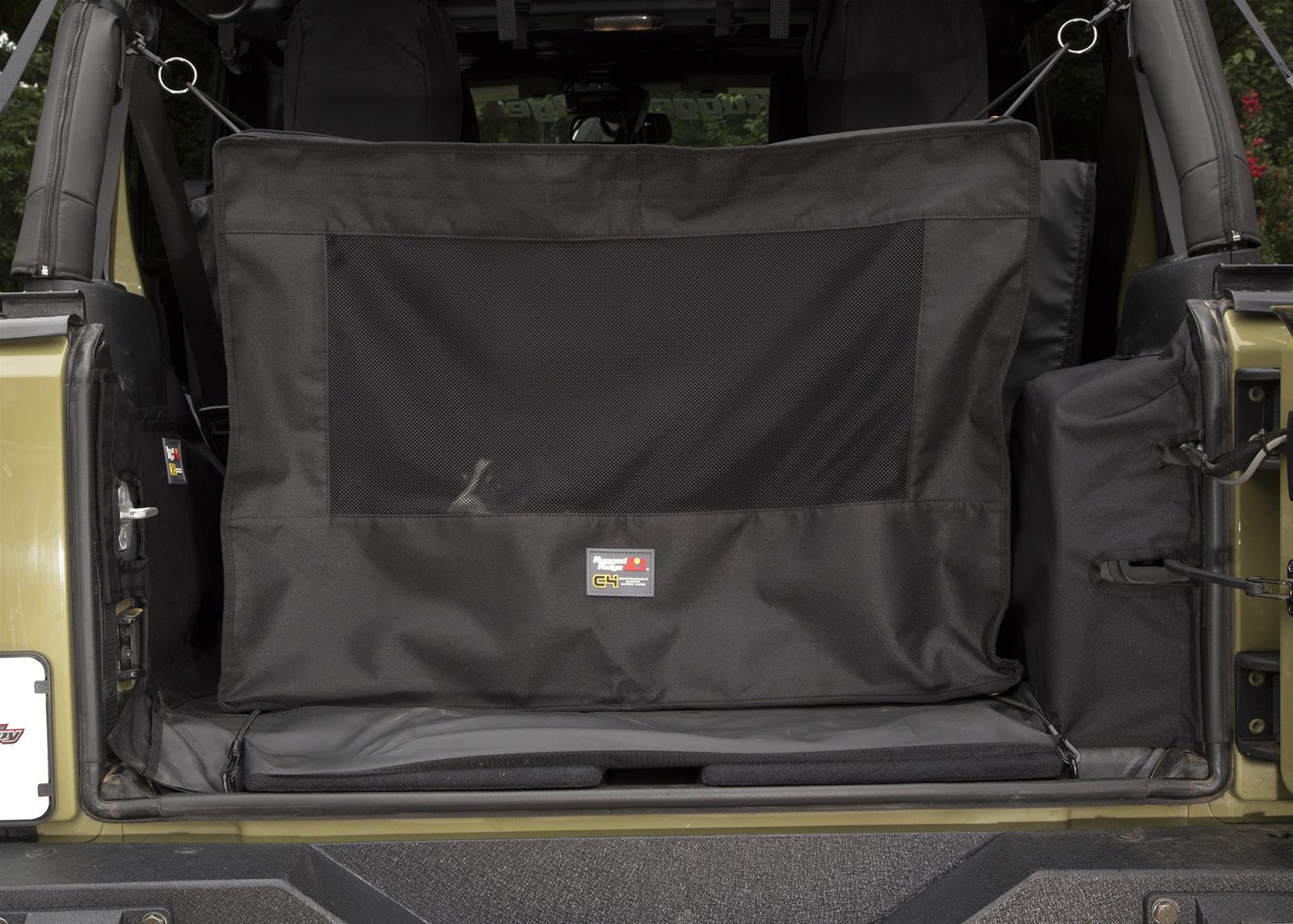 Rugged Ridge Pet Barriers 13260.2 C4 Canine Cube, 07-18 Jeep Wrangler JK