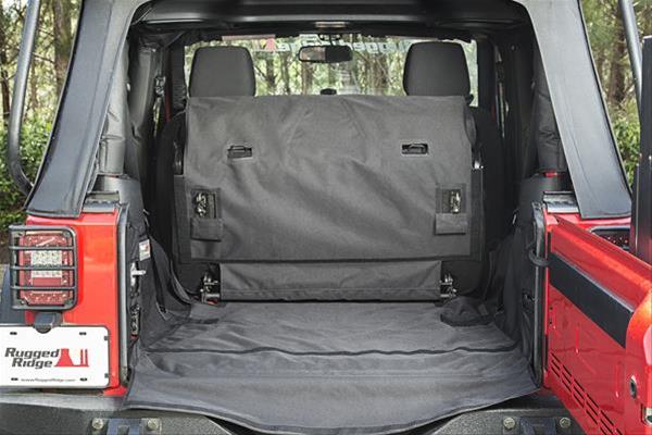Rugged Ridge C3 Cargo Cover W/O Subwoofer 07-18 Jeep Wrangler JK 2 Door thumbnail 3