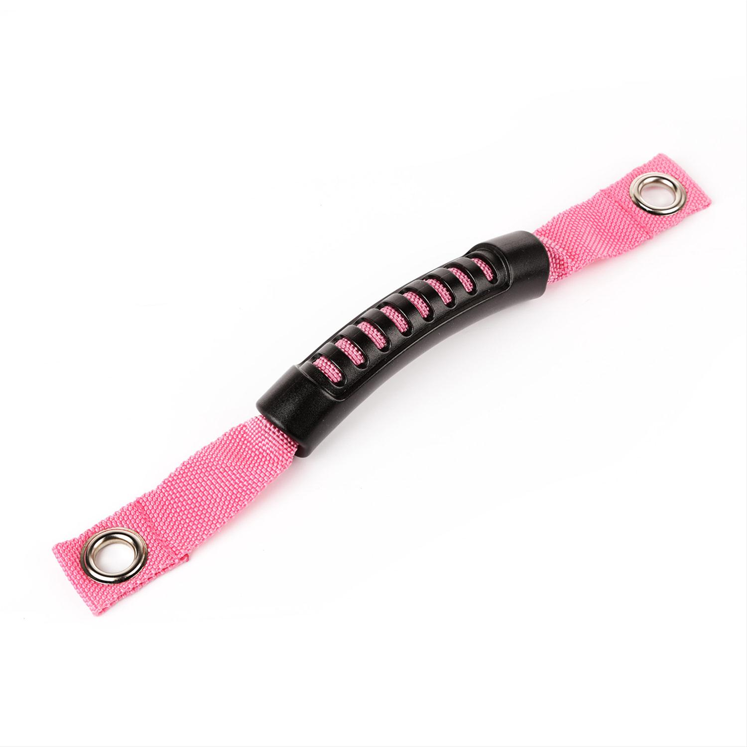 Rugged Ridge A-Pillar Grab Handle Pink 07-18 Jeep Wrangler JK thumbnail 3