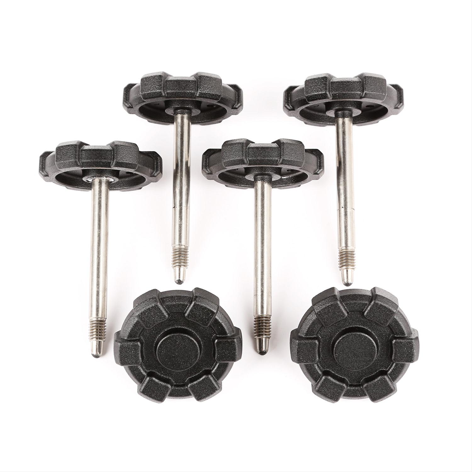 Rugged Ridge Elite Door Surround Knobs 4-Dr 07-18 Jeep Wrangler JKU thumbnail 5