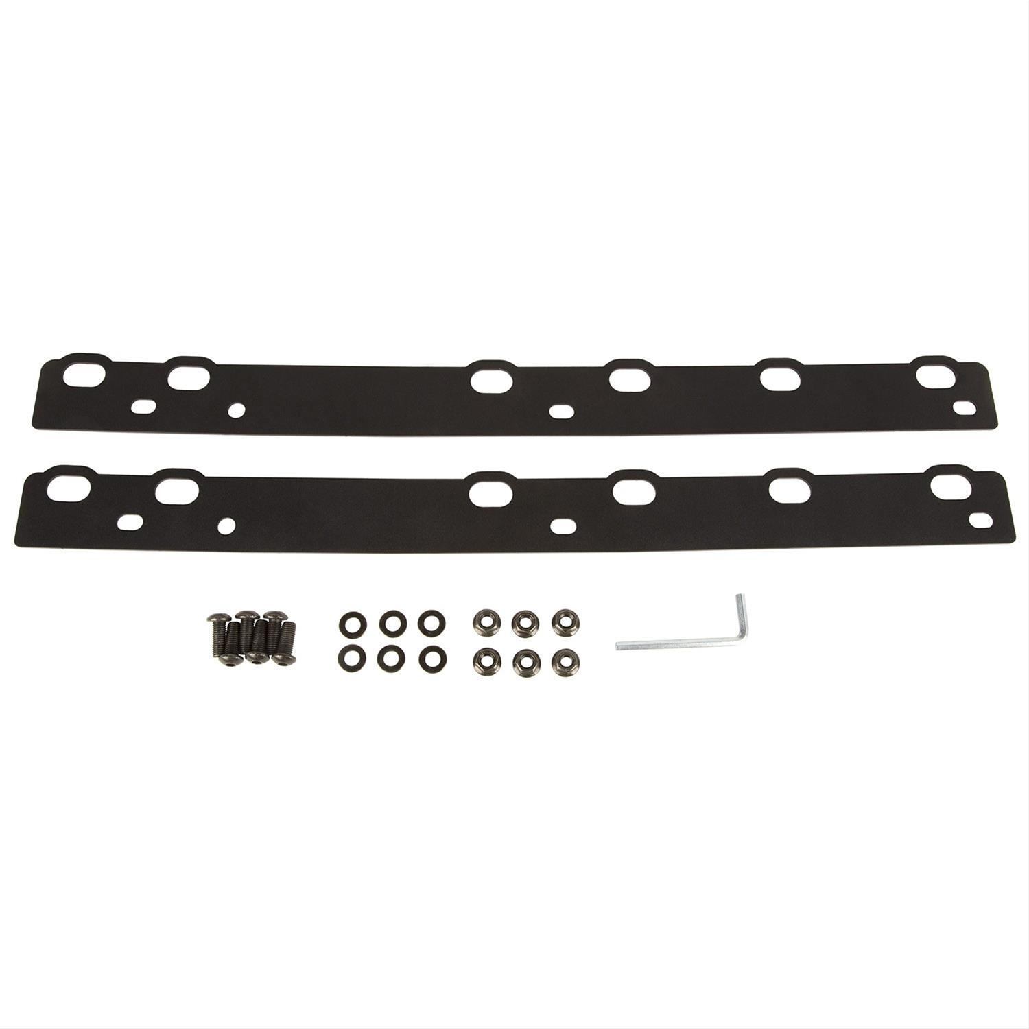 Rugged Ridge Cargo Tie-Down Tracks 13516.7 Trail Anchor Rails; 07-18 Jeep Wrangler JKU, 4-Door thumbnail 6