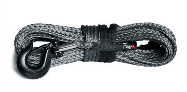 Rugged Ridge Synthetic Winch Line Dark Gray 7/16in x 90 Ft thumbnail 2
