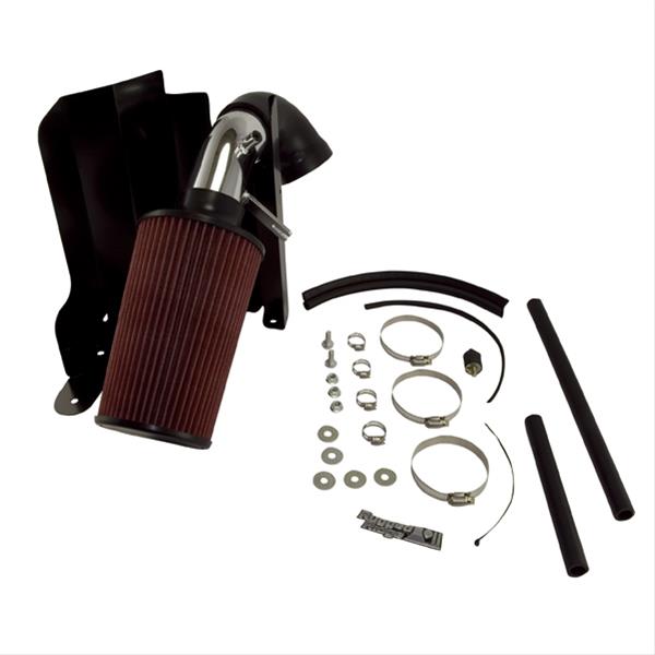 Rugged Ridge Air Intake Kits 17750.2 Intake, Polished Aluminum Tube, Red Filter, Jeep, 4.0L, 6-Cylinder, Kit