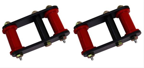 Rugged Ridge HD Front & Rear Leaf Spring Shackles 55-75 CJ