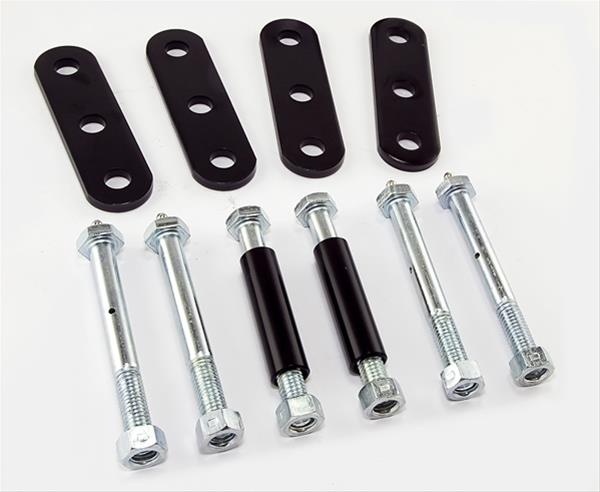 Rugged Ridge Heavy-Duty Shackles for 1976-1983 CJ5, 1976-1986 CJ7, 1981-1985 SCRAMBLER - 18265.1 Shackle, Heavy Duty, Without Bushings, Jeep, Rear, Greasable, Pair