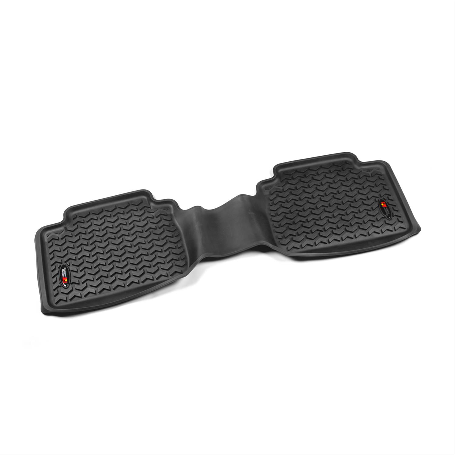 Rugged Ridge All-Terrain Floor Liners 82954.1 Mat, Liners, Second Seat, Thermoplastic, Black, Tacoma, Set