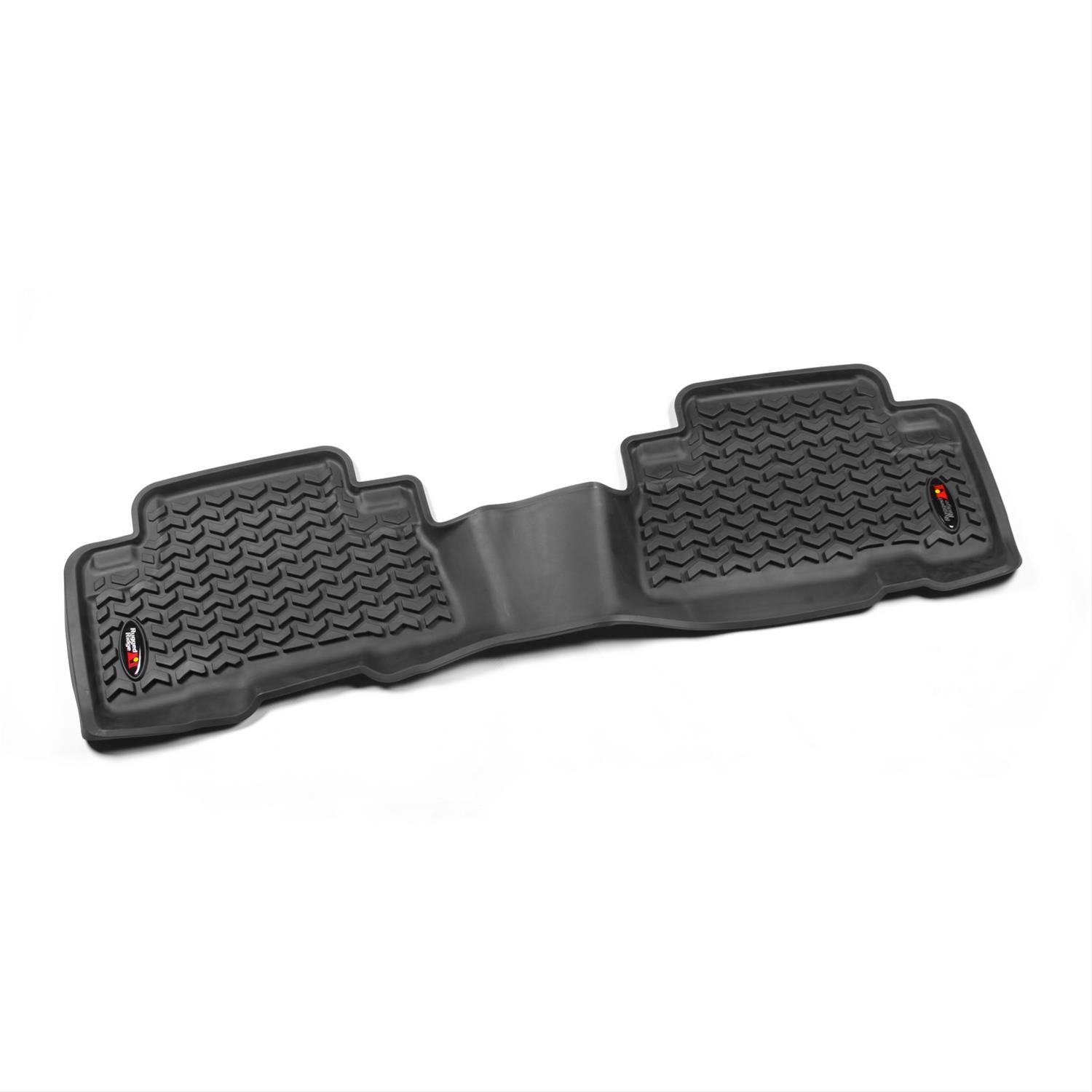 Rugged Ridge All-Terrain Floor Liners 82954.3 Mat, Liners, Second Row, Thermoplastic, Black, FJ Cruiser, Each