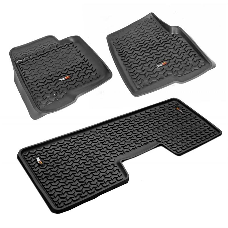 Rugged ridge all terrain deals floor mats