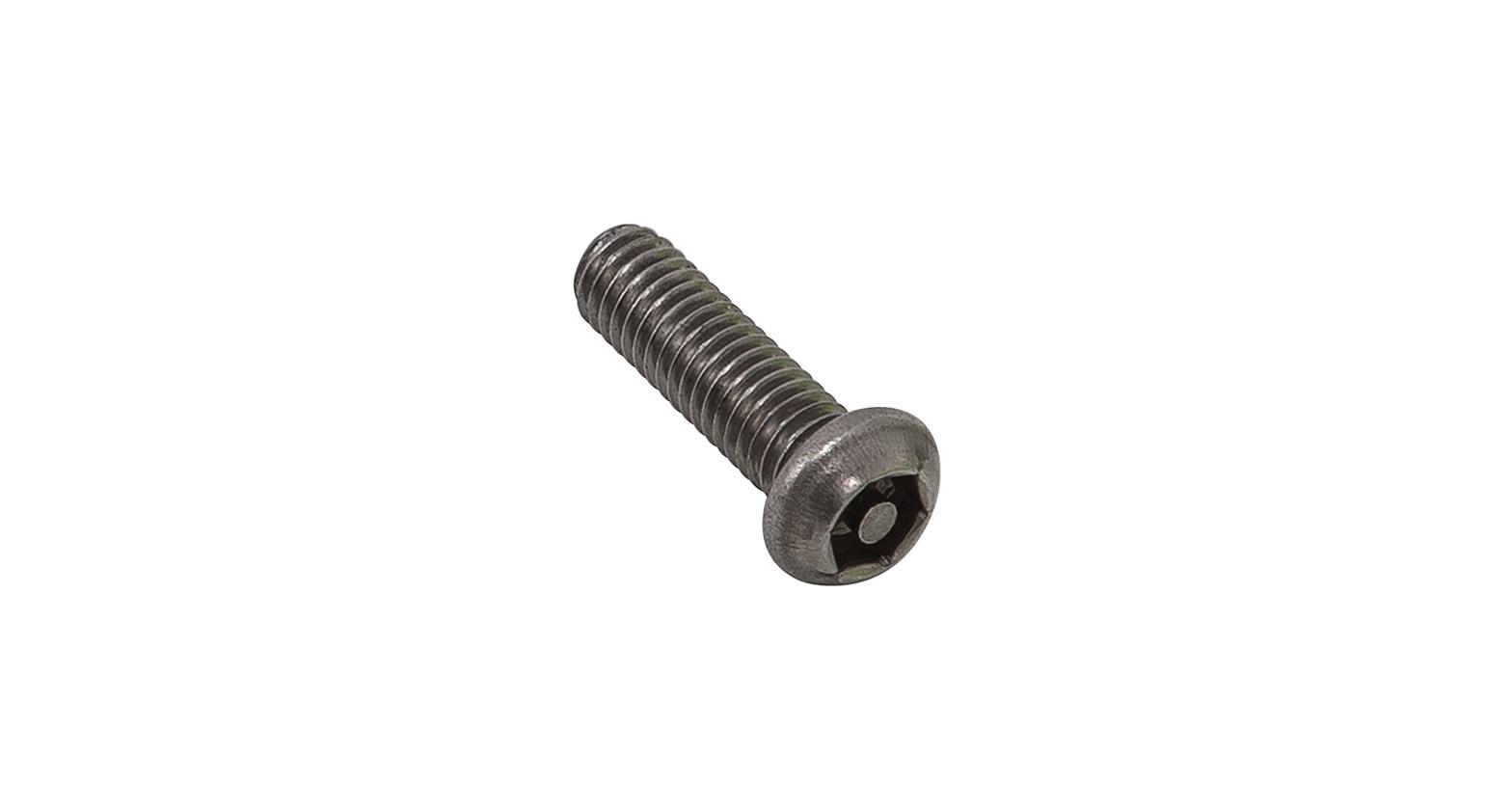 Rhino-Rack Bolts and Screws B062-BP M6 x 20mm Button Security Screw (Stainless Steel) (6 Pack)