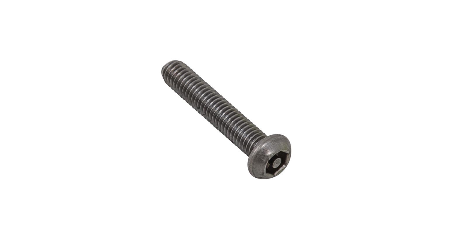 Rhino-Rack Bolts and Screws B064-BP M6 x 32mm Button Security Screw (Stainless Steel) (6 Pack)