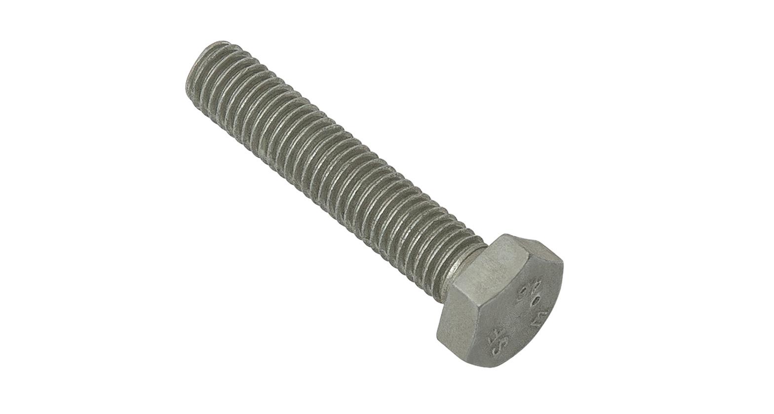 Rhino-Rack Bolts and Screws B103-BP M8 X 40mm Hex Set Screw (Galvanised) (2 Pack)