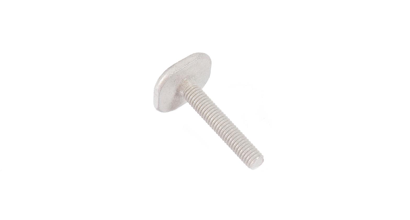 Rhino-Rack Bolts and Screws B129-BP M6 x 35mm Square Head Bolt (Galvanised) (4 Pack)