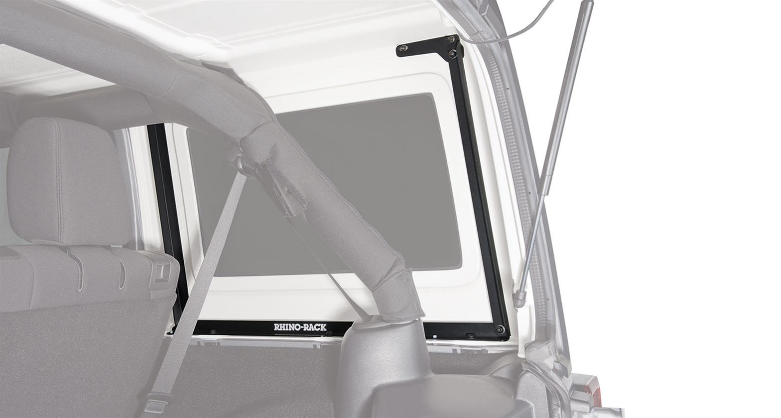 Rhino-Rack 07-18 Jeep Wrangler JK 2 Door 2 Base Backbone Mounting System thumbnail 2