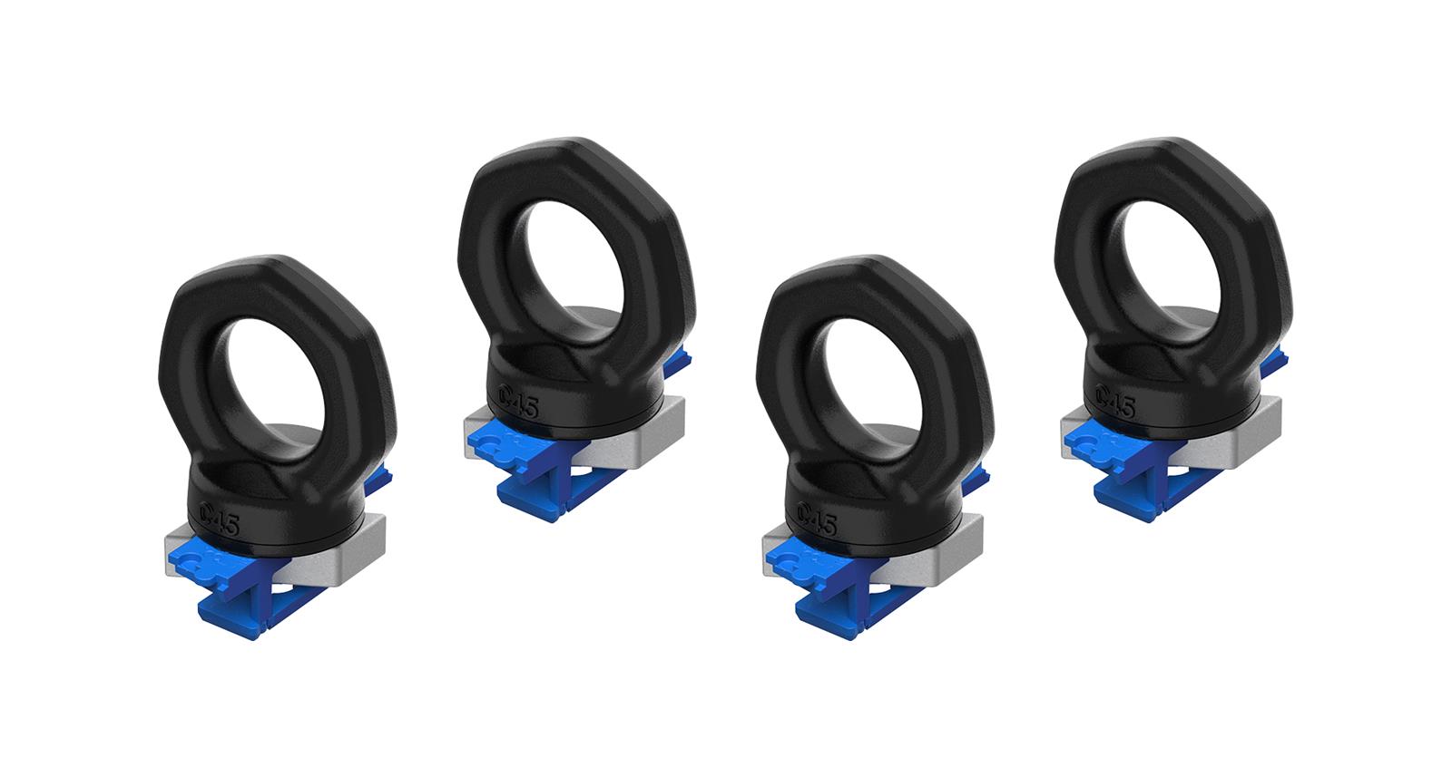 Rhino-Rack Eye Hooks PEB4 Bolts Bolts with Zwifloc (4)