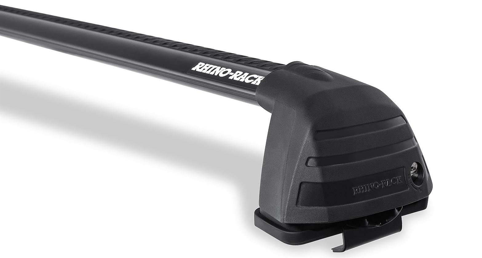 Rhino-Rack USA Vortex ROC25 Roof Racks for 2010-2012 HS250H - RV0511B Rack Kit, Flush Black 2 Bar, Lexus Hs 4Dr Sedan 10 To 12