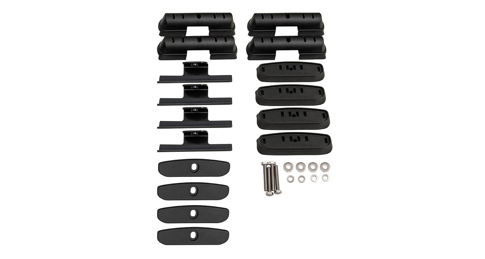 Rhino-Rack - Roof Rack Components for 2017-2021 OUTBACK RCP29-BK Components, RCP Base Kit (X4)