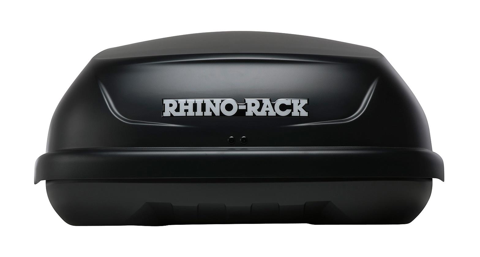 Rhino-Rack Masterfit 530L Cargo Roof Box w/ 3 Load Securing Straps - Black thumbnail 2