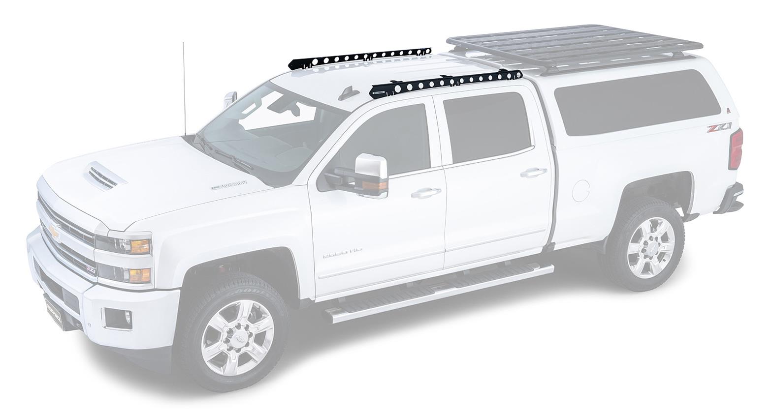 Rhino-Rack 15-18 Chevrolet Silverado HD Double Cab 2 Base Backbone Mounting System thumbnail 3