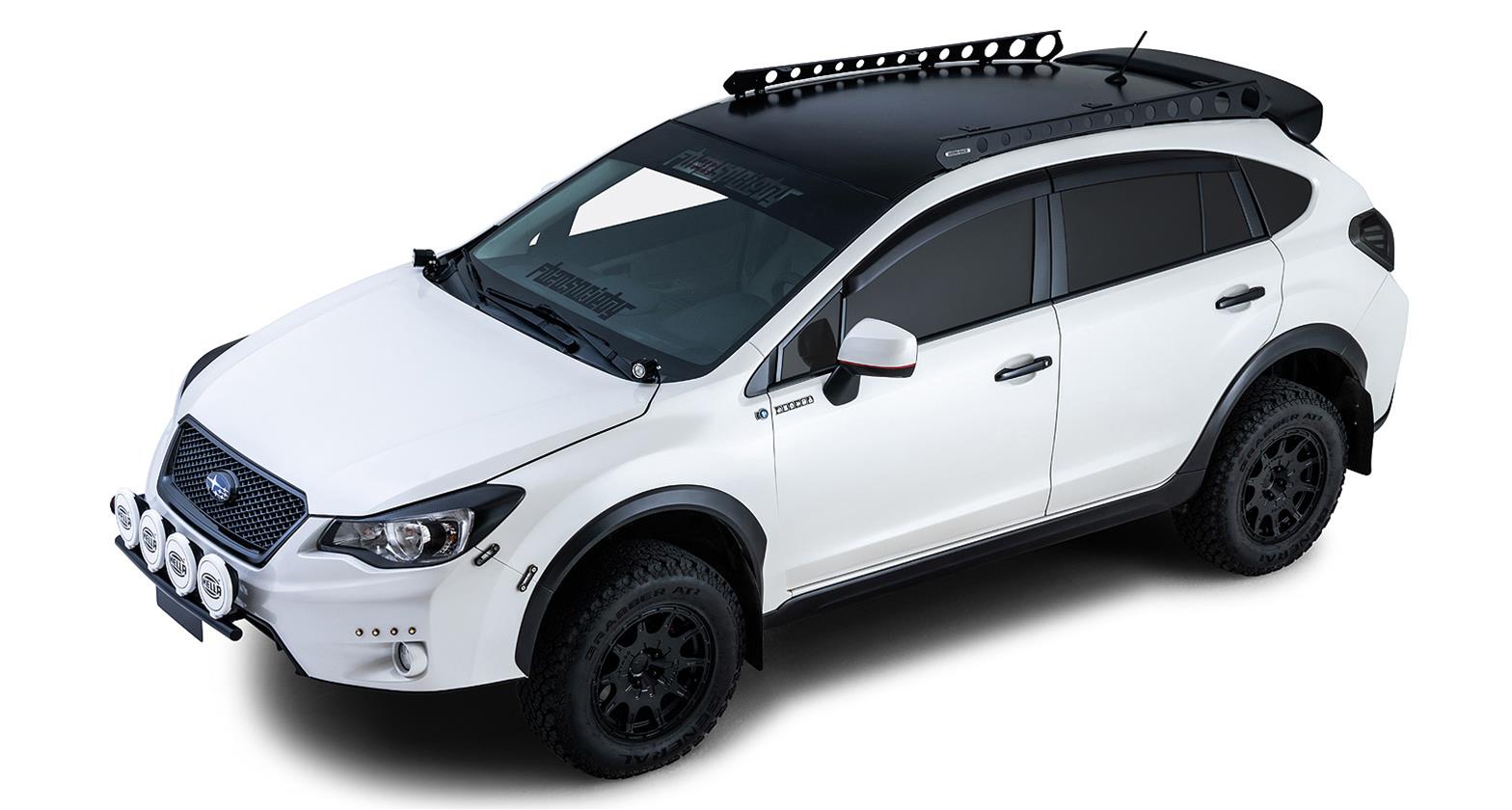 Rhino-Rack 16-17 Subaru Crosstrek / 13-15 XV 5DR Hatch (w/ Roof Rails) Backbone Mounting System