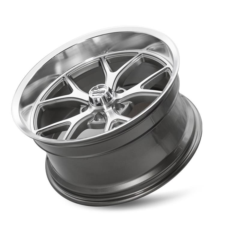 Ridler 661-8861GGD Ridler 661 Series Gloss Gray Wheels with