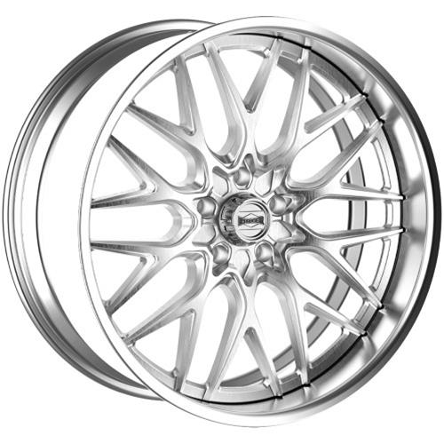Ridler 681-22173P Ridler 681 Series Brushed Wheels with Polished
