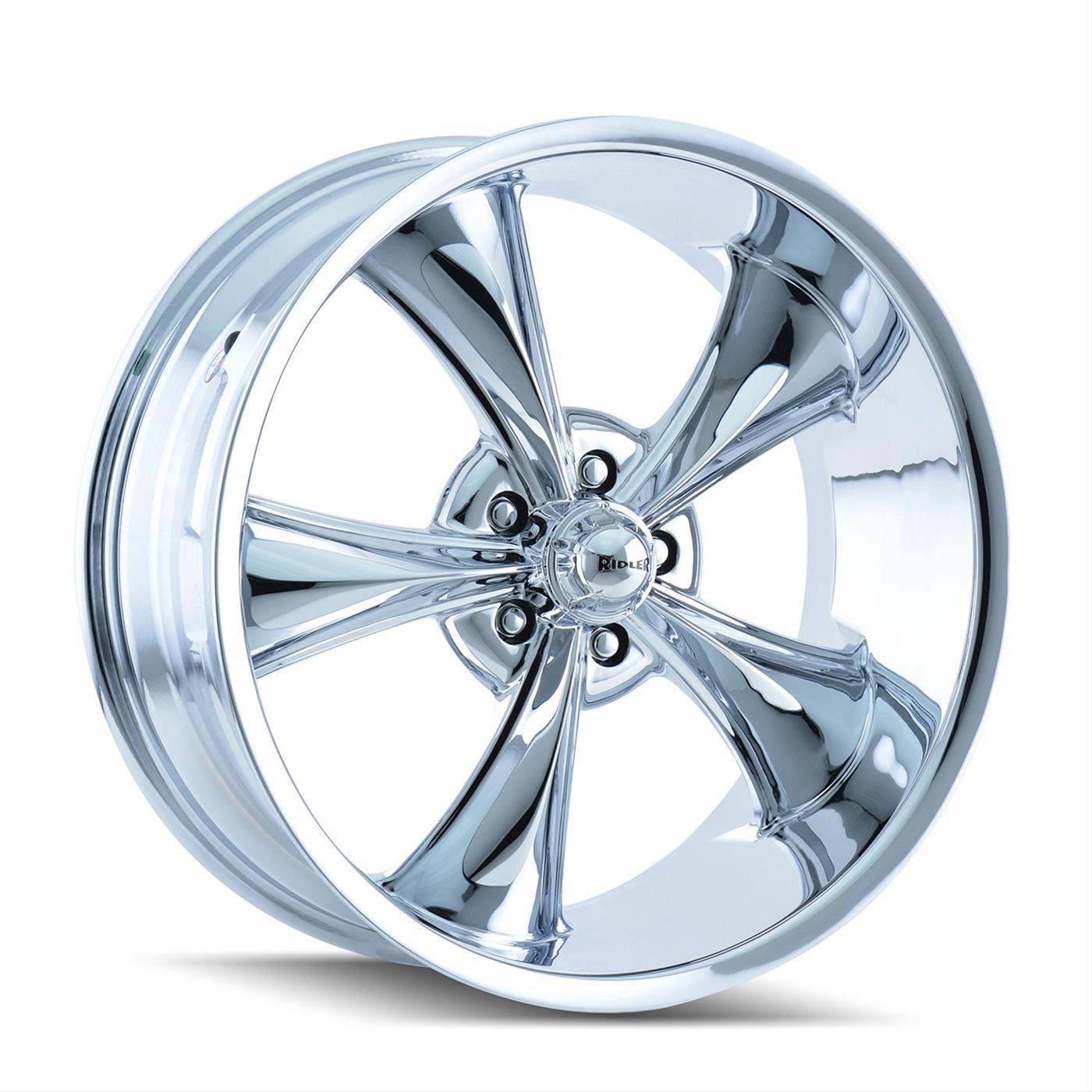 Ridler 695-7861C Ridler 695 Series Chrome Wheels | Summit Racing