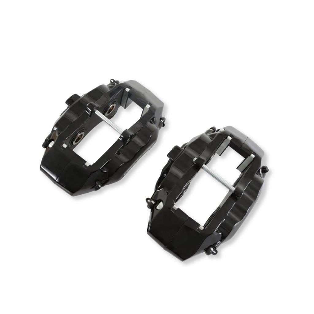 REKUDO JL8 Brake Calipers for 1967-1981 CAMARO, FIREBIRD, 1965-1982 CORVETTE - RK400-11 Calipers, Rekudo JL8, Rear Left and Right, 4 Piston, Forged Aluminum, Black Powdercoated, Chevy, Pontiac, Pair thumbnail 5