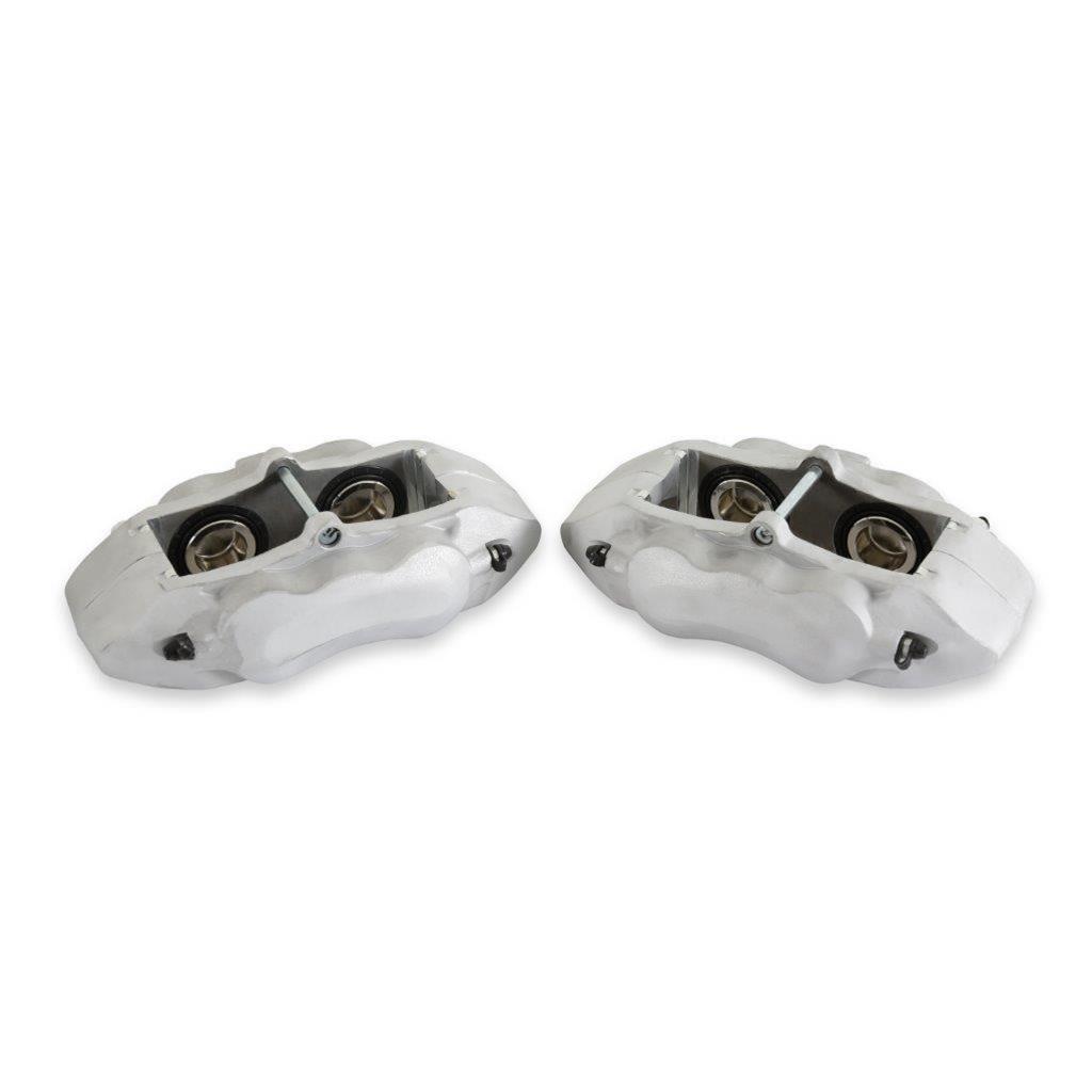 REKUDO JL8 Brake Calipers for 1970-1981 CAMARO, FIREBIRD, 1965-1982 CORVETTE - RK400-21 Calipers, Rekudo JL8, Front Left and Right, 4 Piston, Forged Aluminum, Natural, No Logo, Chevy, Pontiac, Pair thumbnail 4