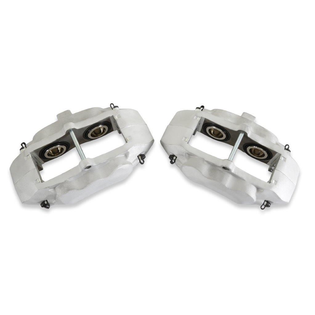 REKUDO JL8 Brake Calipers for 1970-1981 CAMARO, FIREBIRD, 1965-1982 CORVETTE - RK400-21 Calipers, Rekudo JL8, Front Left and Right, 4 Piston, Forged Aluminum, Natural, No Logo, Chevy, Pontiac, Pair thumbnail 5