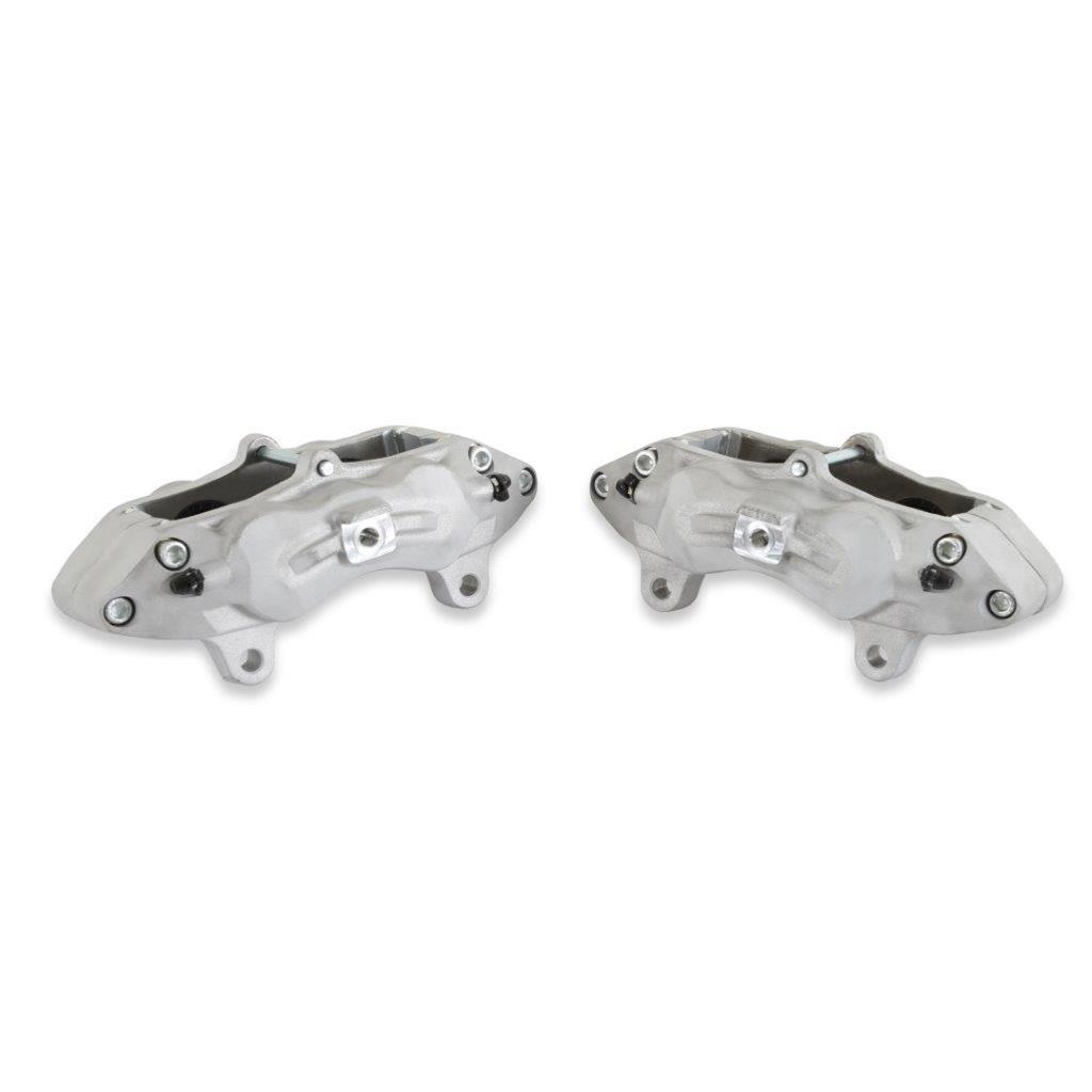 REKUDO JL8 Brake Calipers RK400-22 Calipers, Rekudo JL8, Rear Left and Right, 4 Piston, Forged Aluminum, Natural, No Logo, Chevy, Pontiac, Pair thumbnail 6