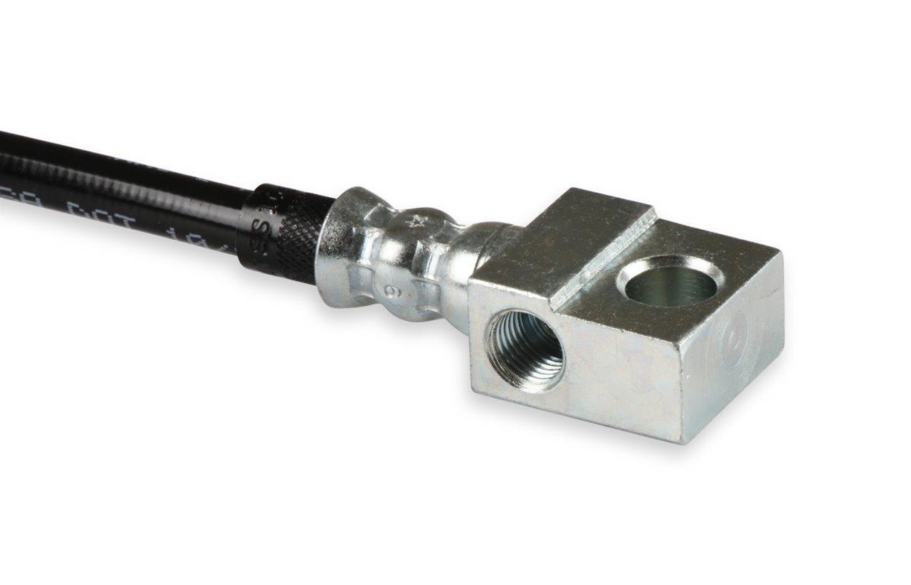 REKUDO JL8 Brake Hoses RK402-2 Hoses, Rear, Use with Rekudo Rear Disc Brakes, Rubber, Includes Clips and Washers, Chevy, Pontiac, Set of 3 thumbnail 7