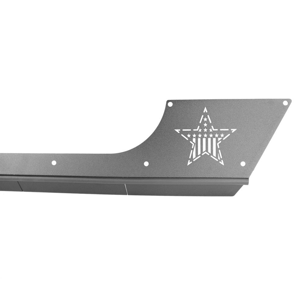 Rock Slide 07-18 Jeep JK 2 Door Step-Slider Rocker Guards thumbnail 2